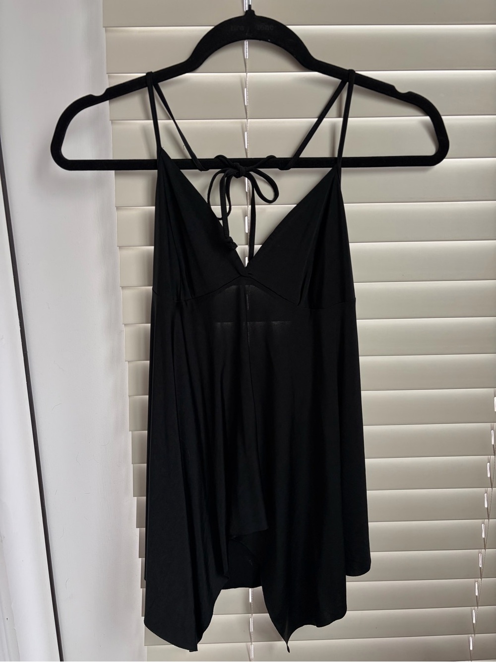 Vintage Express Black Halter Neck